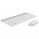 Комплект Logitech MK470 Slim Wireless UA Off-White (920-009205)