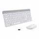 Комплект Logitech MK470 Slim Wireless UA Off-White (920-009205)