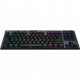 Клавіатура Logitech G915 TKL Tenkeyless Lightspeed Wireless RGB GL Clicky UA Carbon (920-009537)