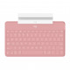 Клавіатура Logitech Keys-To-Go для iPhone iPad Apple TV UA Blush Pink (920-010059)