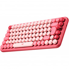 Клавіатура Logitech POP Keys Wireless Mechanical Keyboard Rose (920-010718)