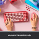 Клавіатура Logitech POP Keys Wireless Mechanical Keyboard Rose (920-010718)