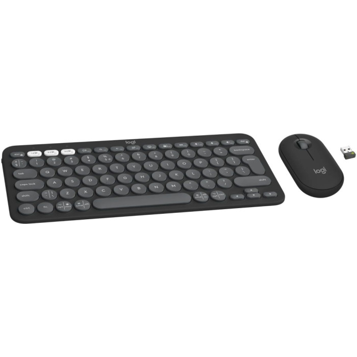 Комплект Logitech Pebble 2 Wireless UA Graphite (920-012239)