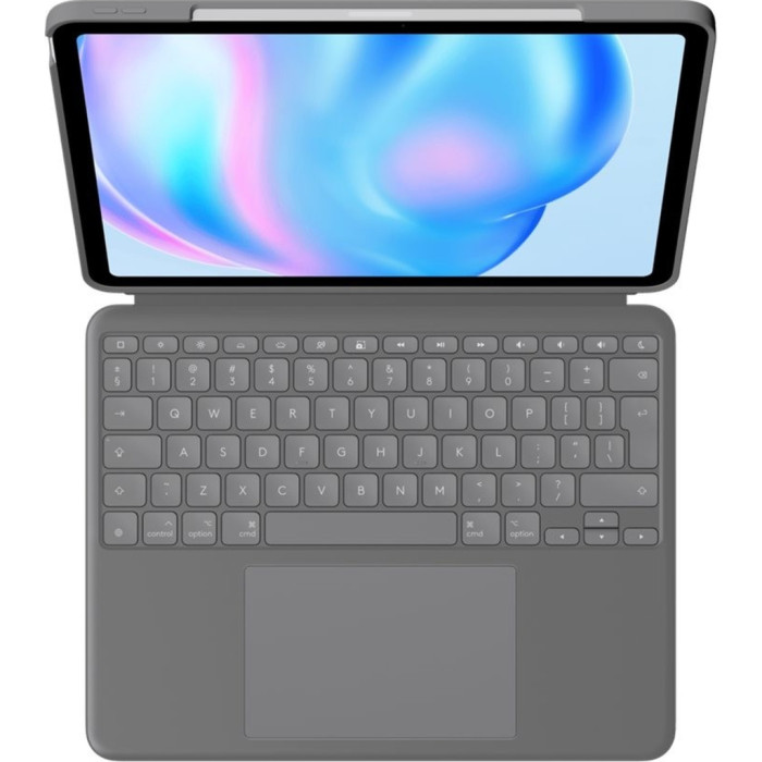 Чохол до планшета Logitech Combo Touch for iPad Air 13-inch (M2) OXFORD GREY - US (920-012618)
