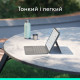 Чохол до планшета Logitech Combo Touch for iPad Air 13-inch (M2) OXFORD GREY - US (920-012618)