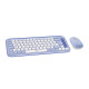 Комплект Logitech POP Icon Combo Bluetooth UA Lilac (920-013078)