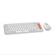 Комплект Logitech POP Icon Combo Bluetooth UA Off-White (920-013141)