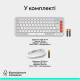 Комплект Logitech POP Icon Combo Bluetooth UA Off-White (920-013141)