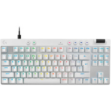 Клавіатура Logitech G PRO X TKL Rapid Linear USB UA White (920-013242)