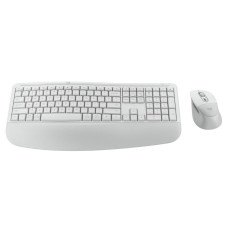 Комплект Logitech Signature Comfort Plus MK880 Wireless/USB-C UA Off-White (920-014033)