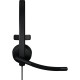 Навушники Logitech H570e Corded for Business Mono Teams USB-C Black (981-001427)