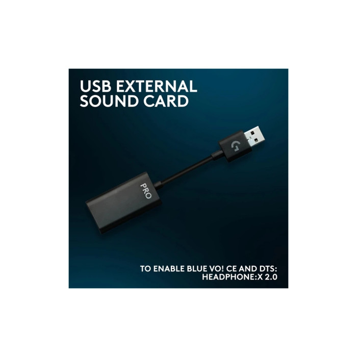 Навушники Logitech G PRO X SE Wired USB Black (981-001470)