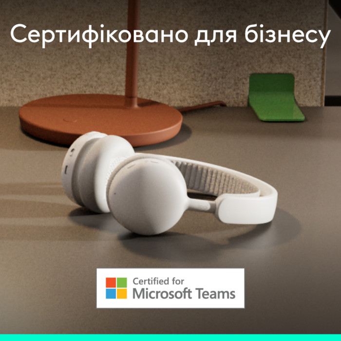 Навушники Logitech Zone Wireless 2 ES for Business Off-White (981-001520)