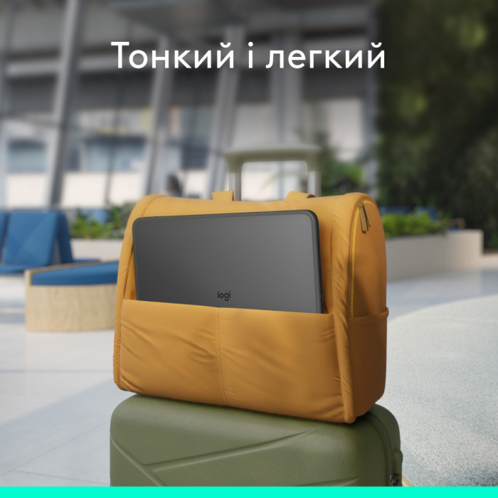 Чохол до планшета Logitech Combo Touch for iPad Pro 11-inch (M4) GRAPHITE - US (L920-012831)