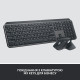 Мишка Logitech MX Master 3S Performance for Business Wireless/Bluetooth + Mouse Pad Studio Series Graphite (MX910-006582)