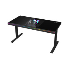 Комп'ютерний стіл Lorgar ELITE 90G Glass Black (LRG-DE90G)