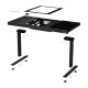 Комп'ютерний стіл Lorgar ELITE 90G Glass Black (LRG-DE90G)