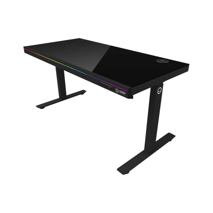 Комп'ютерний стіл Lorgar PRO 80G Glass Black (LRG-DP80G)