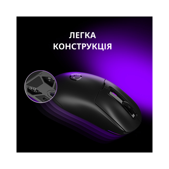 Мишка Lorgar MSA10W Wireless Gaming Black (LRG-MSA10W-BK)