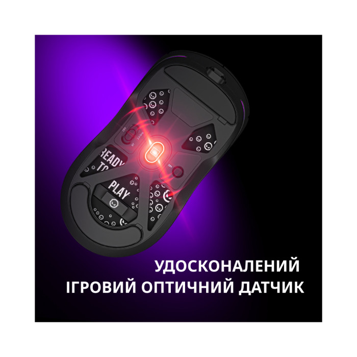 Мишка Lorgar MSA10W Wireless Gaming White (LRG-MSA10W-WH)