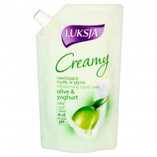 Рідке мило Luksja Creamy Olive & Yoghurt Refill 400 мл (5900998000424)