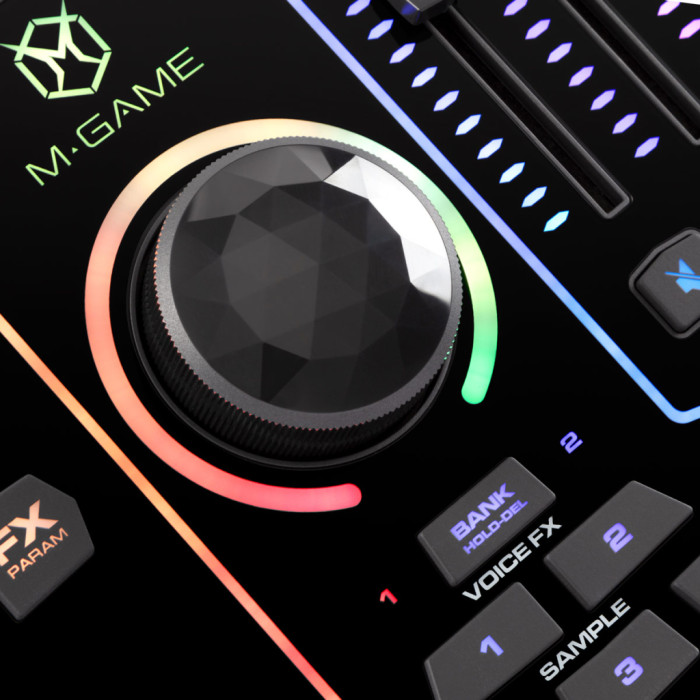 Аудіоінтерфейс M-Game RGB Dual