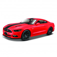 Машина Maisto 2015 Ford Mustang GT червоний - тюнінг (1:24) (31369 red)