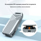 Кишеня зовнішня Maiwo M.2 SSD NVMe 2280 ч-з USB4.0 Type-C 40Gbps (K1695)