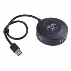 Концентратор Maiwo USB Type-A to 4х USB3.0 30cm (KH304-A)