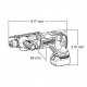 Перфоратор Makita SDS-PLUS LXT, 1,9Дж, 24мм (без АКБ и БП) (DHR241Z)