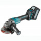 Шліфувальна машина Makita GA008GM201 XGT, 40 V Max, 125мм, BL4040x2, DC40RA, Makpac (GA008GM201)