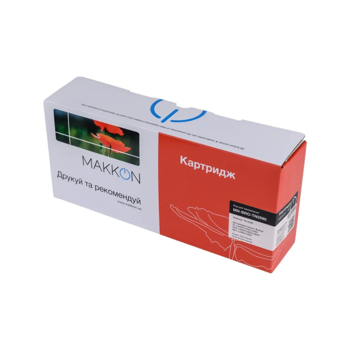 Картридж Makkon Brother TN2590 DCP-L2600/L2622/L2640/HL-L2402 1.2K (MN-BRO-TN2590)