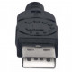 Дата кабель USB 2.0 AM to Mini 5P 1.8m Manhattan (333375)