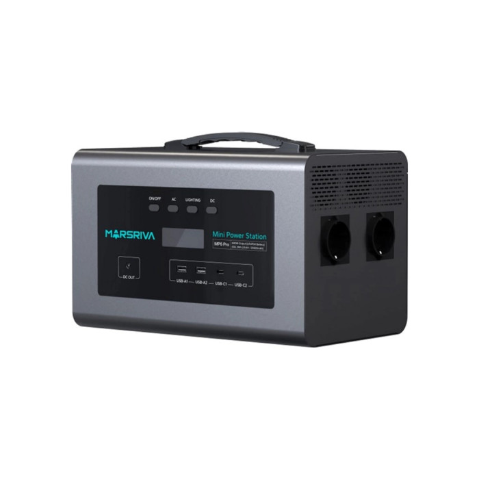 Зарядна станція Marsriva MP6ProV2 600W 627.2Wh (MP6ProV2_MARSRIVA)