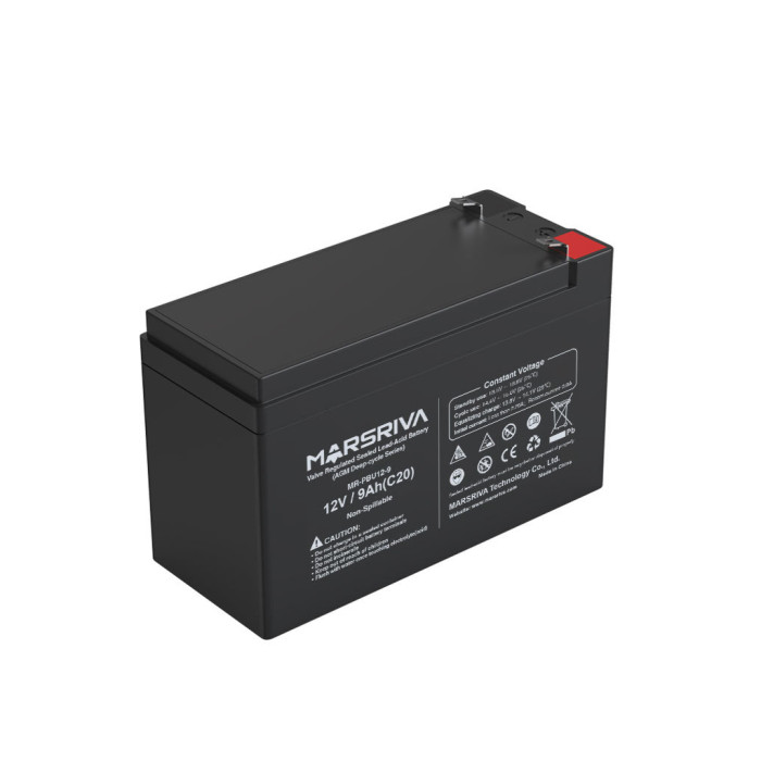 Батарея до ДБЖ Marsriva 12V 9Ah (MR-PBU12-9)