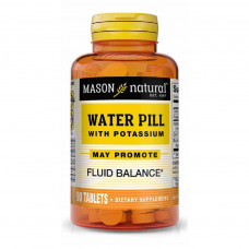 Вітамінно-мінеральний комплекс Mason Natural Сечогінні таблетки з калієм, Water Pill With Potassium, 90 т (MAV-17489)