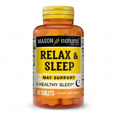 Трави Mason Natural Комплекс для розслаблення та здорового сну, Relax and Sleep, (MAV14989)