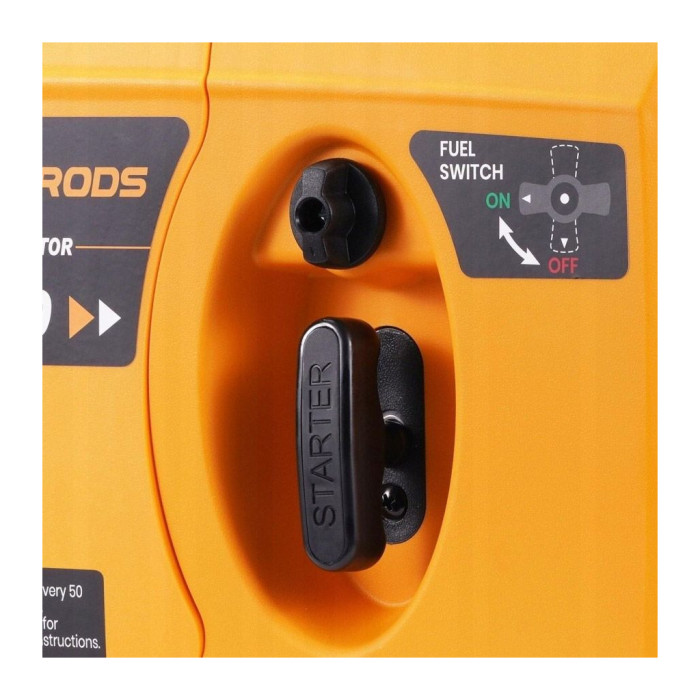 Генератор maXpeedingRODS MXR1500 інверторний (1 kW), 220V, 50Hz, 2,4л, ручний запуск (mxr1500)