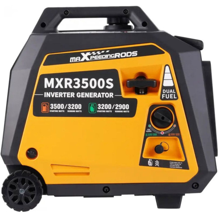 Генератор maXpeedingRODS бензин/газ MXR3500S інверторний (3,2 kW), 220V, 50Hz, 4л, дистанційний запуск (mxr3500S)
