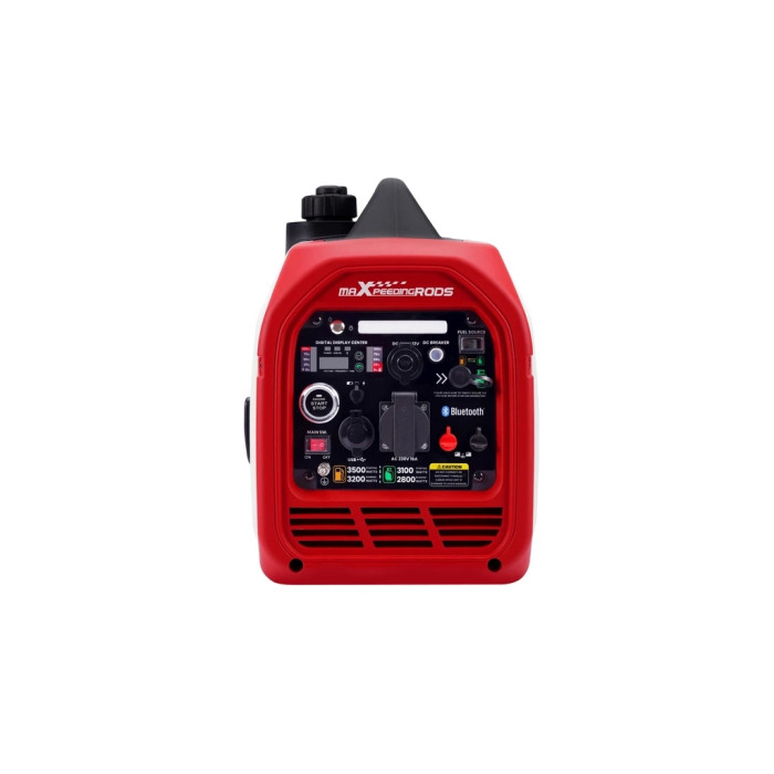 Генератор maXpeedingRODS MXR4000GT інверторний, газ/бензин, 3,2 kW, 220V, 4л, ручн/електро/ДК (mxr4000GT)