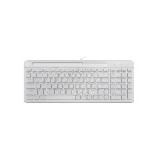 Клавіатура Maxxter KB-01W-UA USB White (KB-01W-UA)
