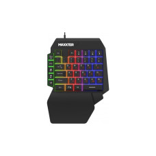 Клавіатура Maxxter KBG-OH-01B-UA USB UA Black (KBG-OH-01B-UA)