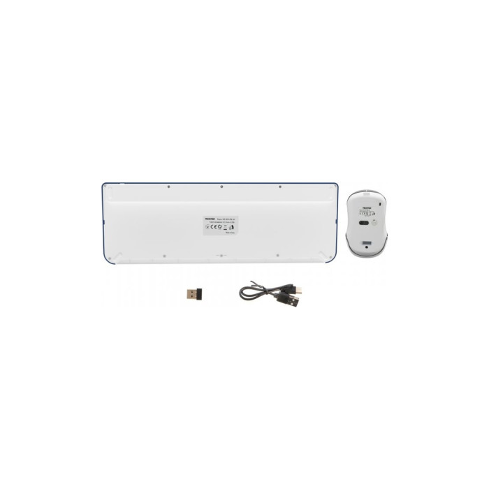 Комплект Maxxter KMS-WCM-01BL-UA Wireless UA Blue (KMS-WCM-01BL-UA)
