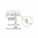 Парта Mealux Hamilton Multicolor Pink Lite (BD-680 W/G MC + PN Lite)