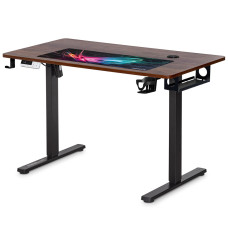 Комп'ютерний стіл Mealux PowerDesk Energy Walnut з електрорегулюванням висоти (EVO-201 Energy Walnut/B)