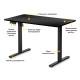 Комп'ютерний стіл Mealux PowerDesk Lite Black з електрорегулюванням висоти (EVO-201 Lite B/B)