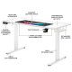 Комп'ютерний стіл Mealux PowerDesk Duo White (EVO-242 Duo W/W)