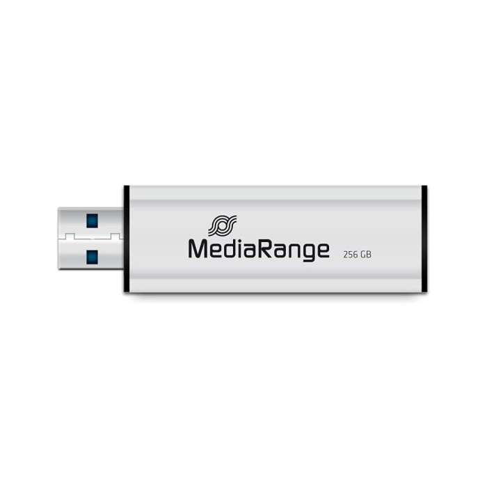 USB флеш накопичувач Mediarange 256GB Black/Silver USB 3.0 (MR919)
