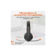 Навушники Meetion BTH003MIC Black/Orange (MT-BTH003MIC-A)