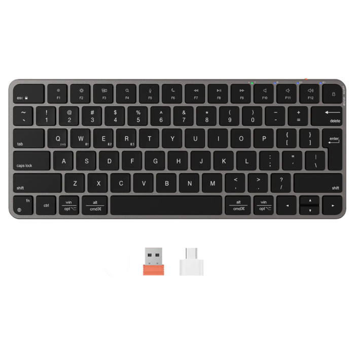 Клавіатура Meetion K210 Bluetooth/Wireless Black (MT-K210MW-A-RUA)